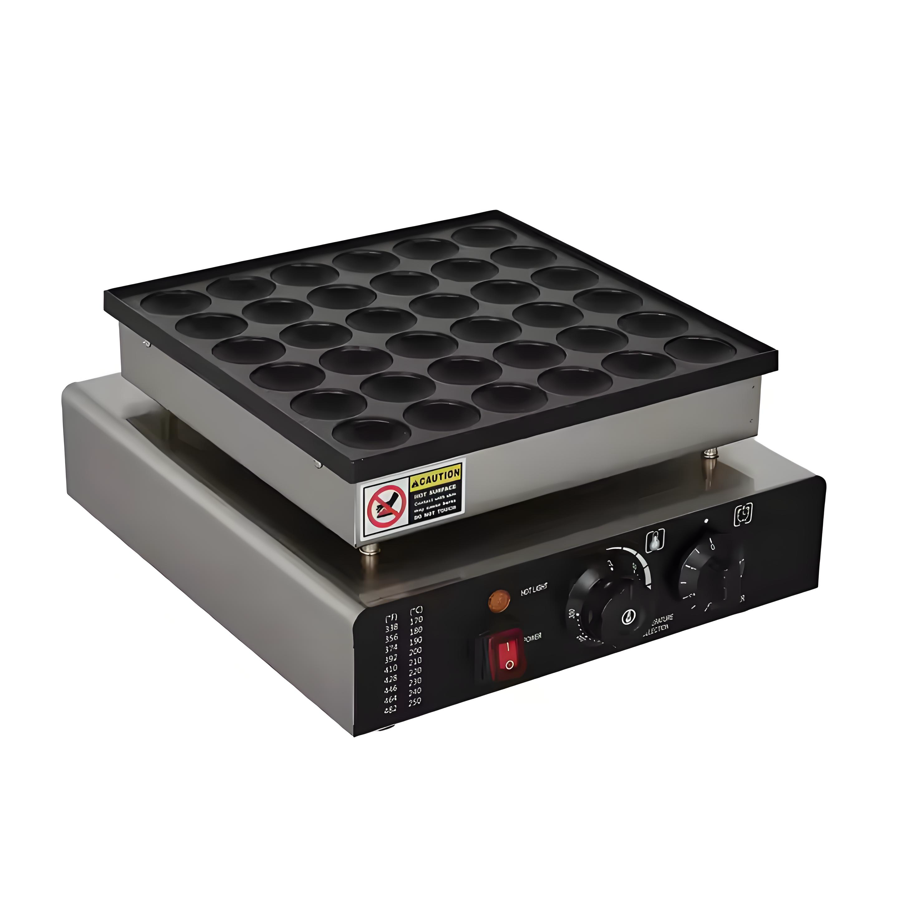 Waffle Maker Commercial - 業務用電気ミニダッチパンケーキメーカー ステンレス製36穴ワッフルパンケーキメーカー レストラン製造プラント