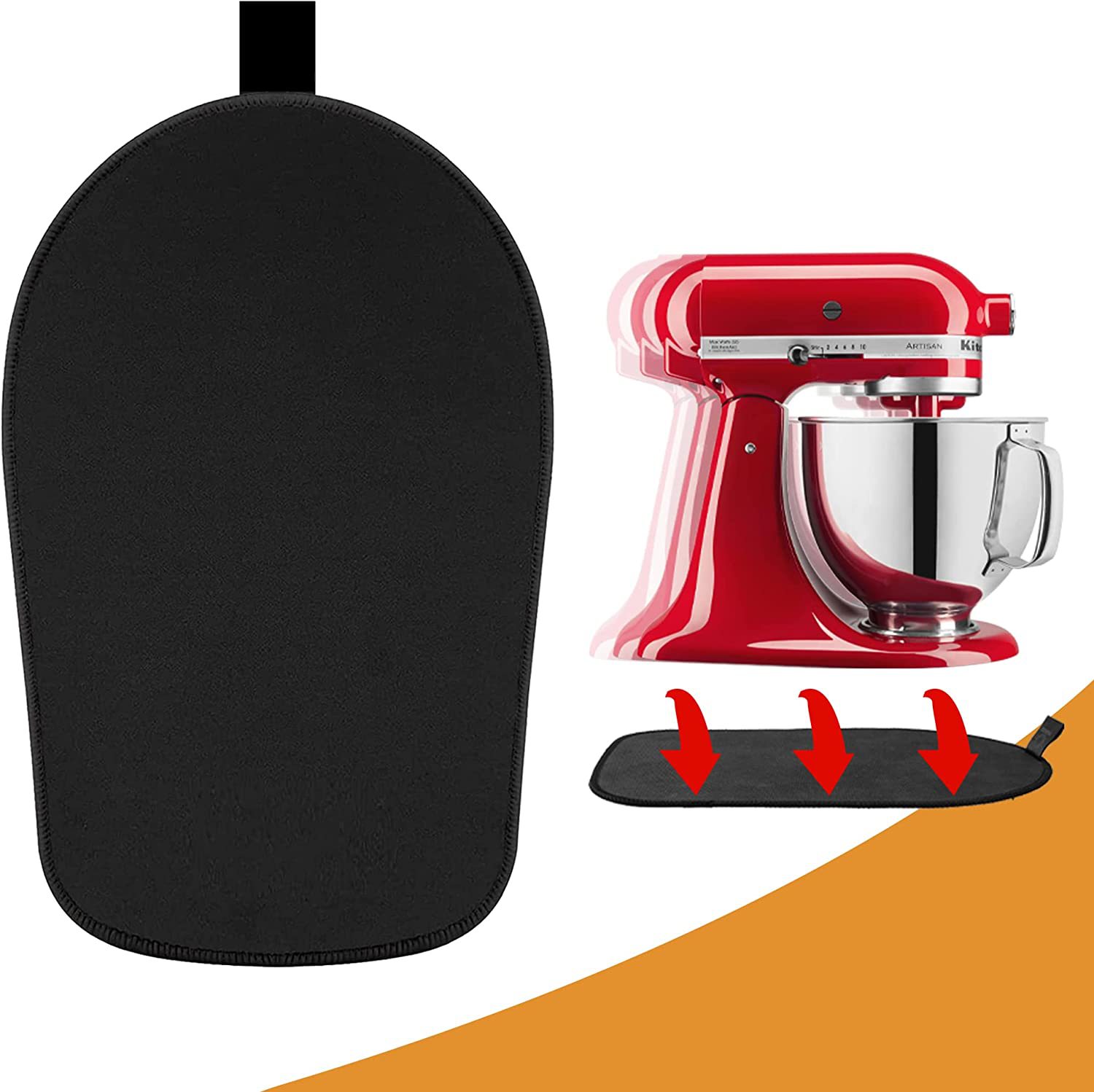 Commercial Kitchenaid - キッチンエイドミキサー用スライディングマット、ミキサームーバースライダーマットパッド、キッチンエイド4.5-5クォートチルトヘッドスタンドミキサー、キッチンに対応