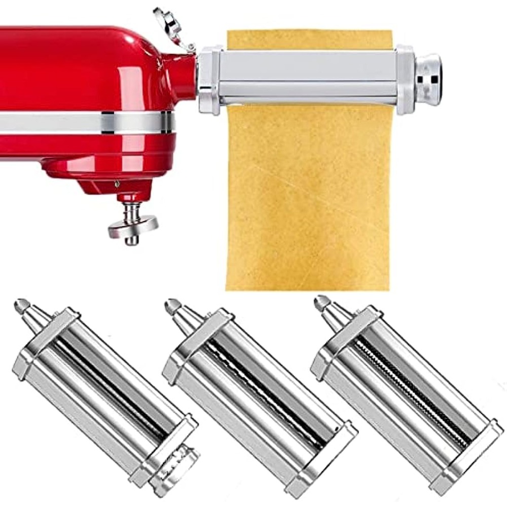 Commercial Kitchenaid - キッチンパスタマシン用、ステンレス製パスタスタンドミキサー、麺類アクセサリー、キッチンツール、キッチンエイドアクセサリー