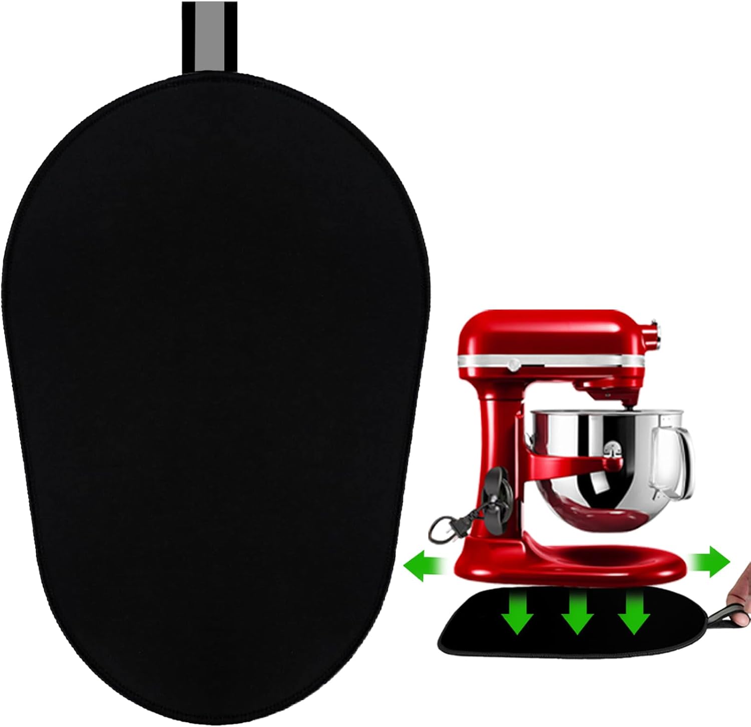 Commercial Kitchenaid - スライディングスライディングマット,スライディングスライダーマット,5〜8 qtのボウルリフトスタンド用パッド,互換性のあるキッチン機器