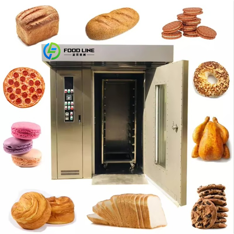 16/32/64段回転式パンラックオーブン、ベーカリー機器/ - Rotary Bakery Oven review and price