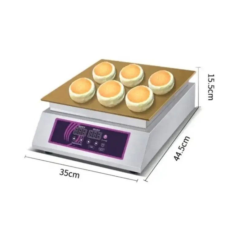 業務用スフレソフトケーキノンスティック銅製パンケーキメーカー - Waffle Maker Commercial review and price