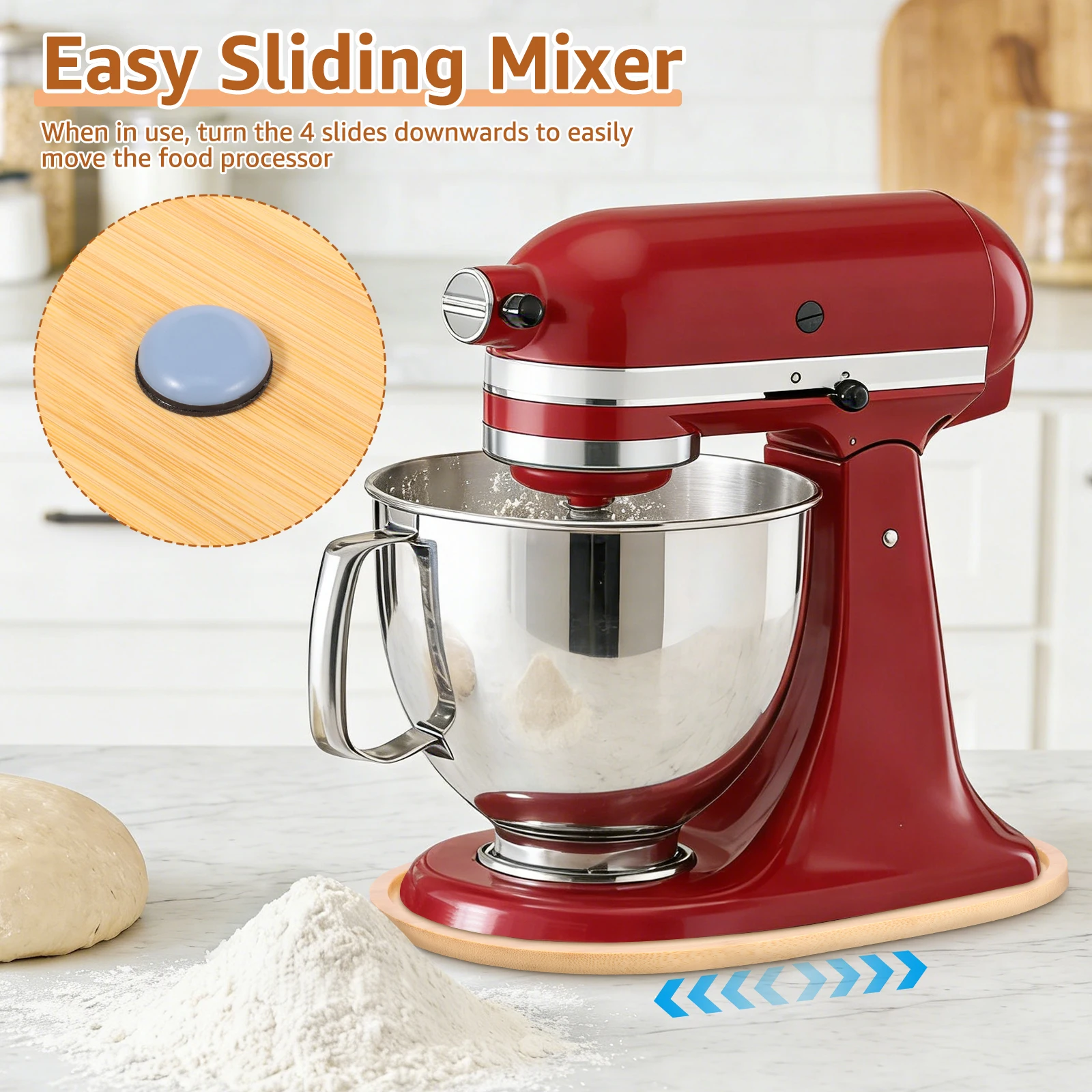 キッチンエイド5-7Qtティルトヘッドスタンドミキサー用竹製 - Commercial Kitchenaid review and price