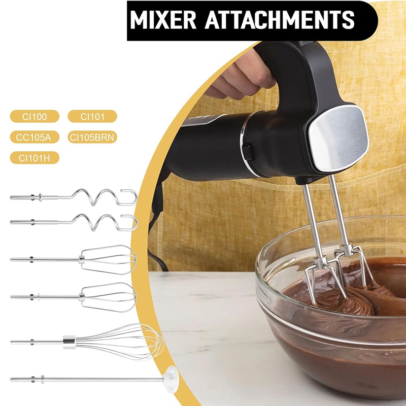 ステンレス鋼ハンドミキサーアタッチメント、ビーター、泡立て器 - Commercial Kitchenaid review and price