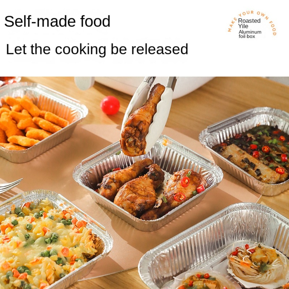 エアフライヤー用アルミホイル鍋、キッチン用品、食品容器、スク - Commercial Kitchen Pans review and price