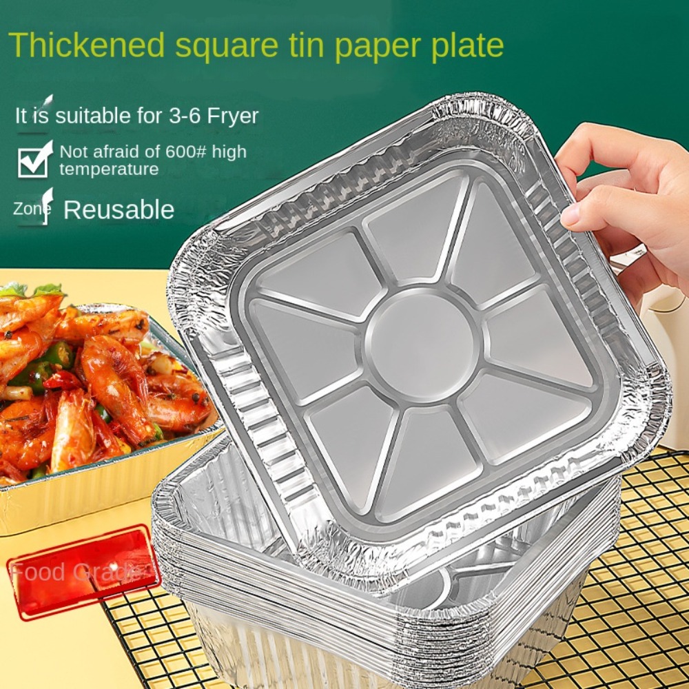 エアフライヤー用アルミホイル鍋、キッチン用品、食品容器、スク - Commercial Kitchen Pans review and price