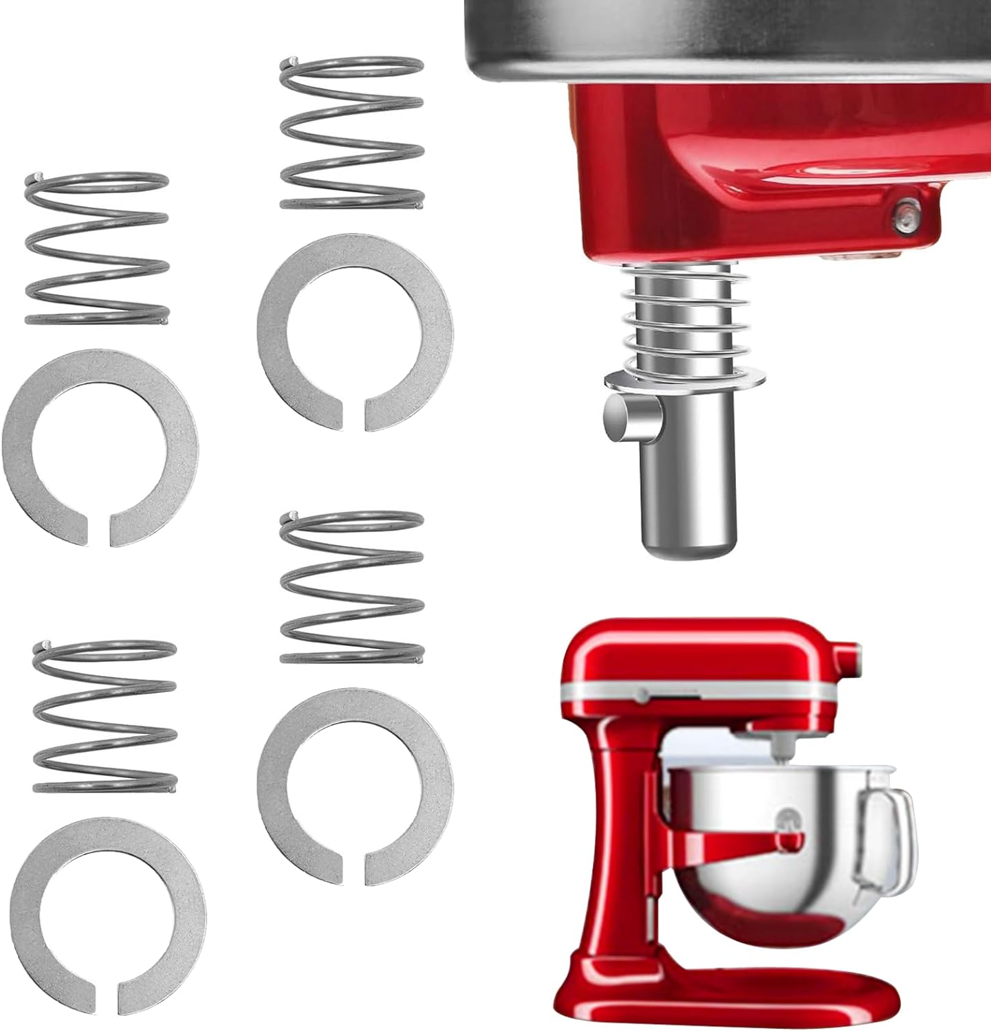 2024 新しいステンレス鋼のスプリングとワッシャー 4 パ - Commercial Kitchenaid review and price
