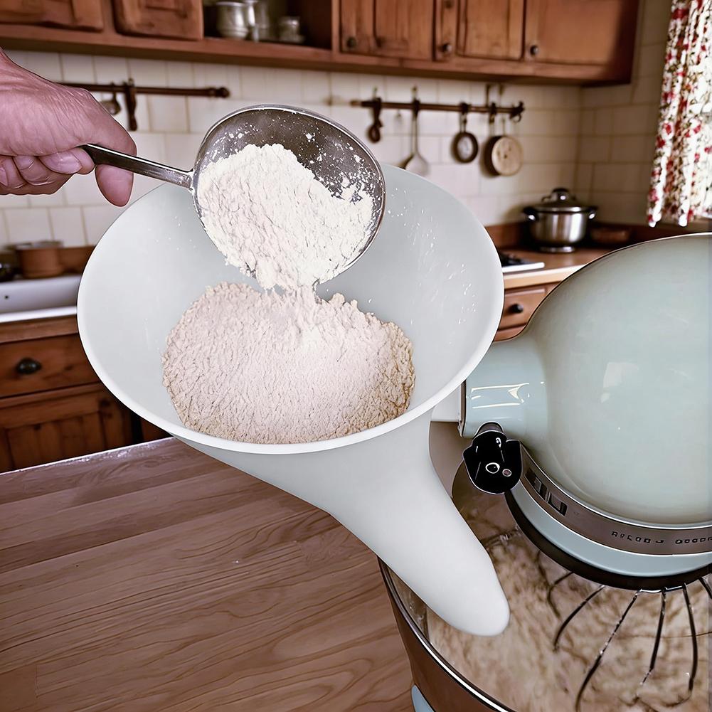 ミキサー小麦粉漏斗 5クォートスタンドミキサー用 広口こぼれ - Commercial Kitchenaid review and price