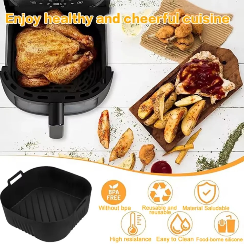 シリコーンエアフライヤーモールドオイルフィルターストリップフ - Commercial Kitchen Pans review and price