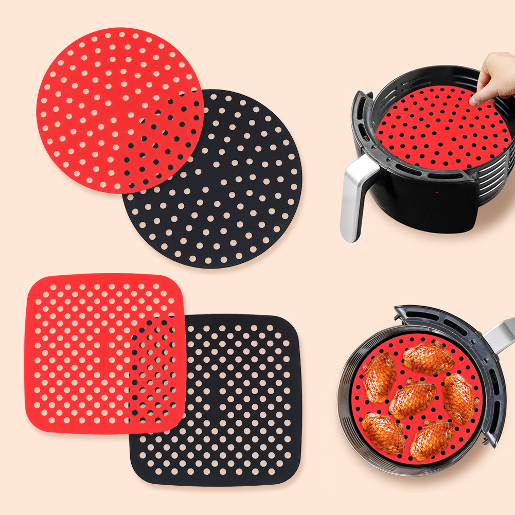 高品質エアフライヤーシリコンマットキッチンアクセサリーテフロ - Commercial Kitchen Pans review and price