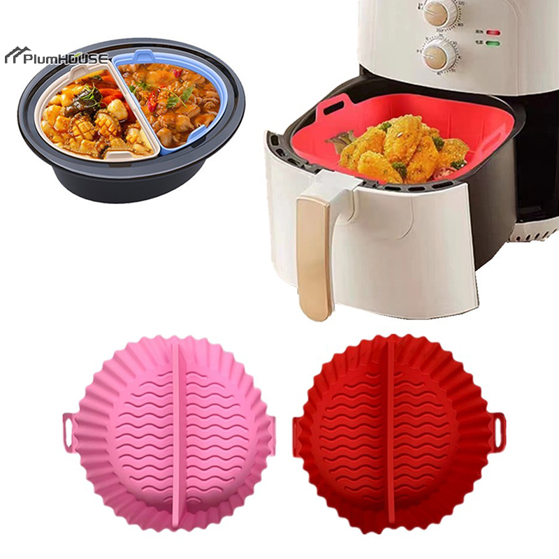 シリコンエアフライヤーオーブンベーキングトレイ、ピザ、フライ - Commercial Kitchen Pans review and price