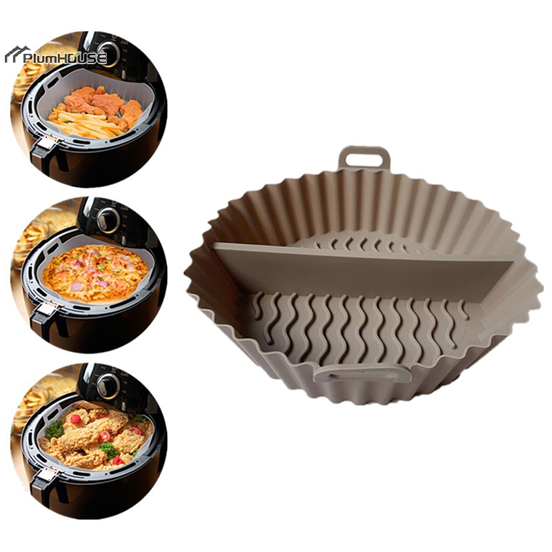 シリコンエアフライヤーオーブンベーキングトレイ、ピザ、フライ - Commercial Kitchen Pans review and price