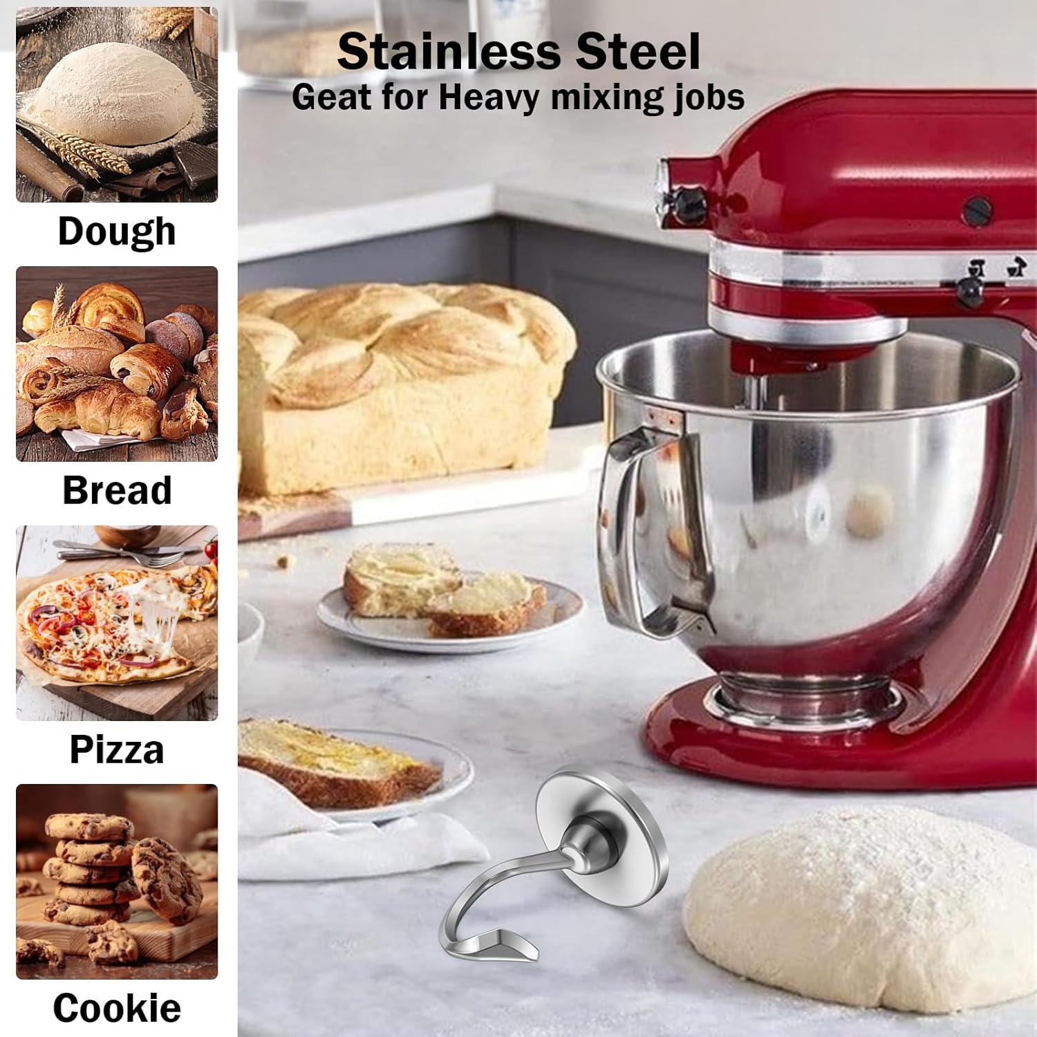 キッチンエイド4.5～5クォートティルトヘッドスタンドミキサ - Commercial Kitchenaid review and price