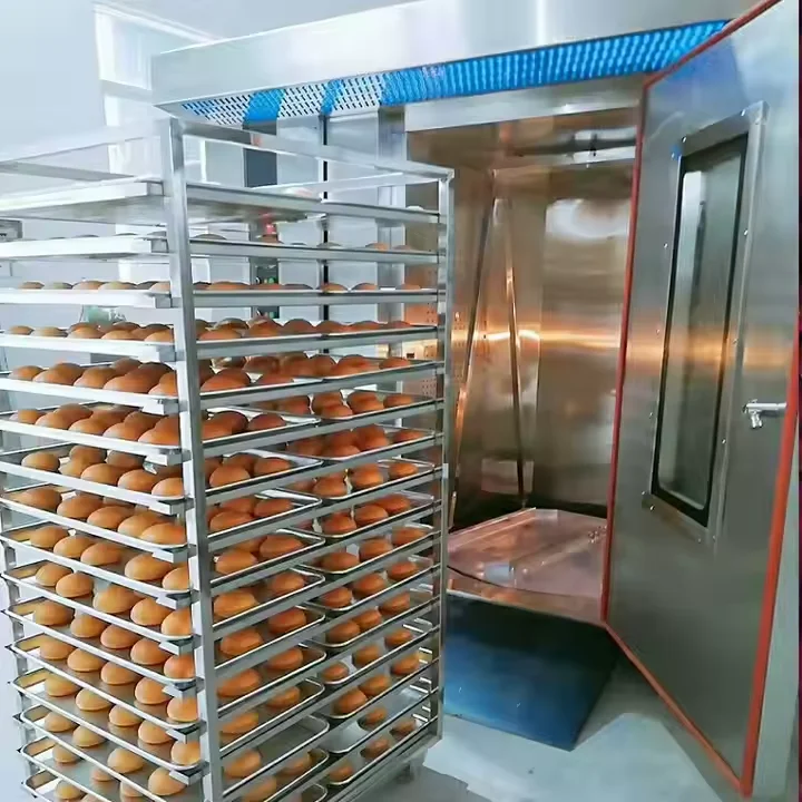 業務用回転式ガスオーブン、パン焼き用、32段ステンレスラック - Rotary Bakery Oven review and price