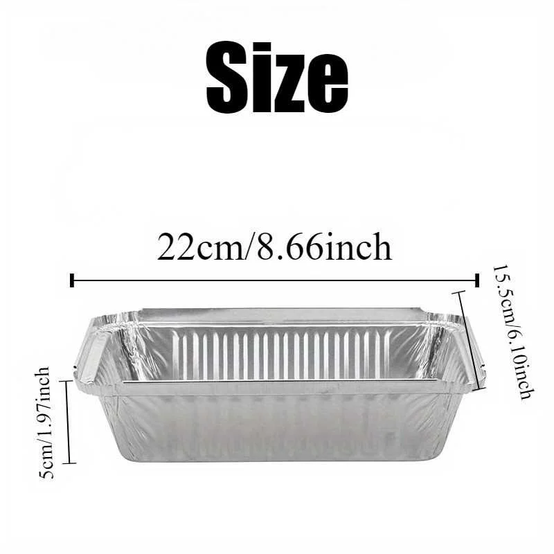 20/40 個アルミ箔トレイノンスティックベーキングパン食品 - Commercial Kitchen Pans review and price