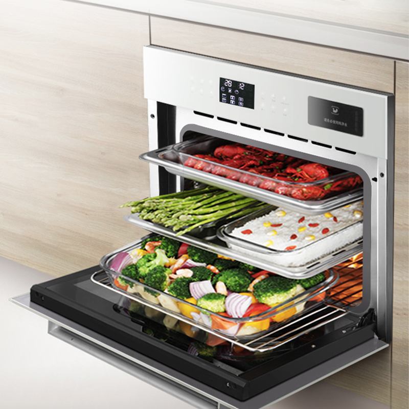 60Lスマートコンビスチームオーブン、回転式パン焼きコンベク - Rotary Bakery Oven review and price