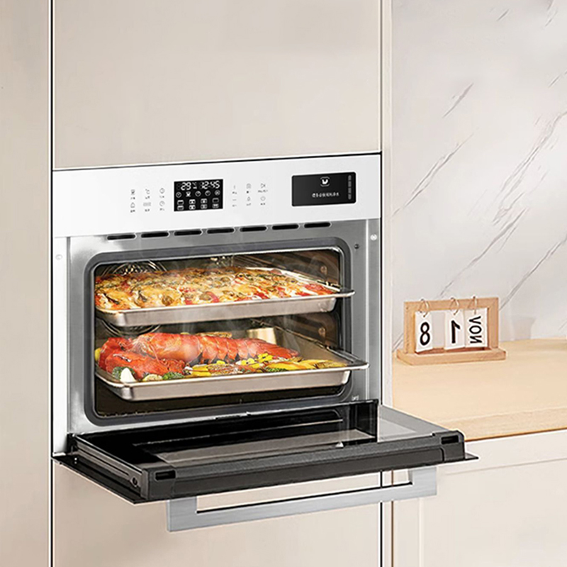 60Lスマートコンビスチームオーブン、回転式パン焼きコンベク - Rotary Bakery Oven review and price