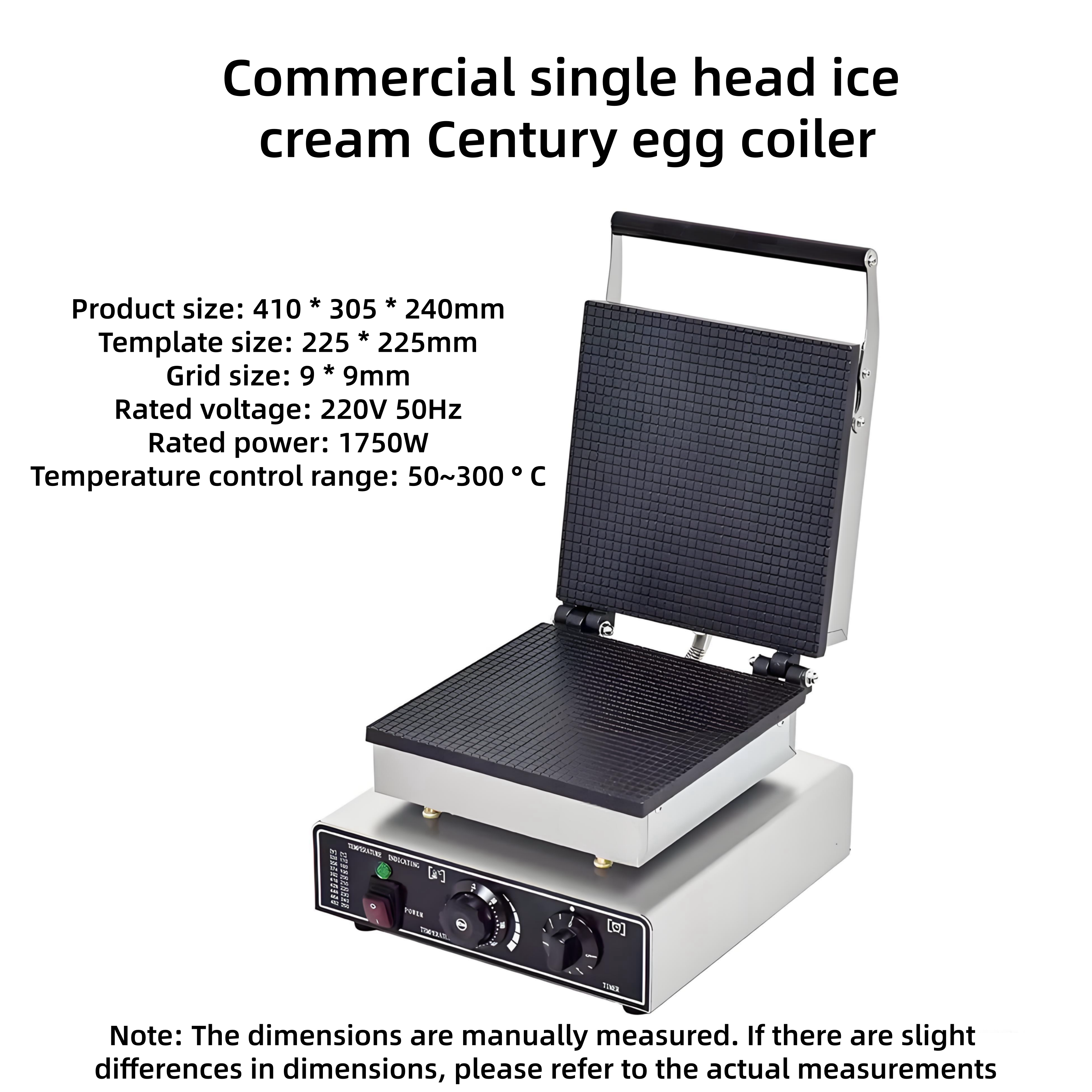 食品調理器具 業務用 新型 220V ステンレス鋼 201  - Waffle Maker Commercial review and price