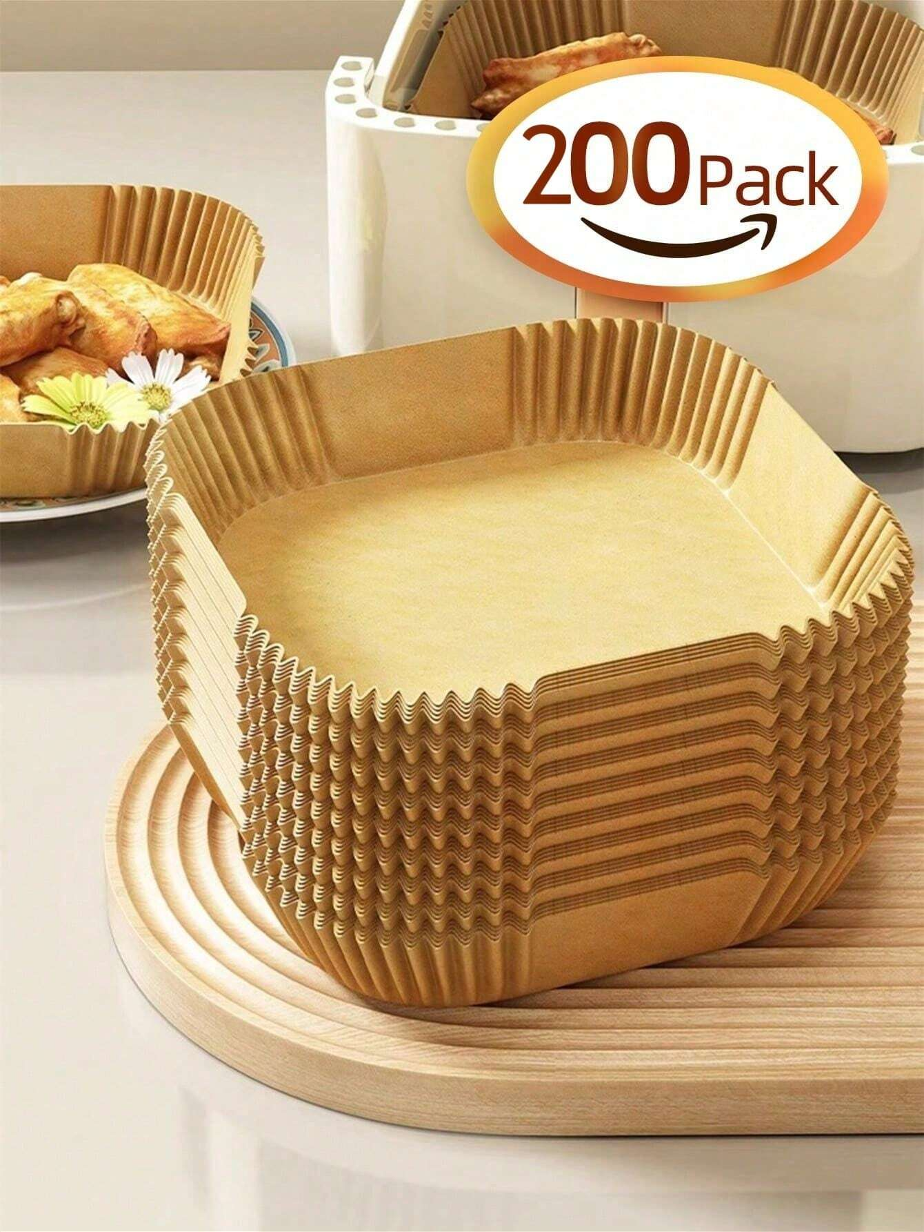 10-200 個使い捨てエアフライヤー紙ノンスティックキッチ - Commercial Kitchen Pans review and price