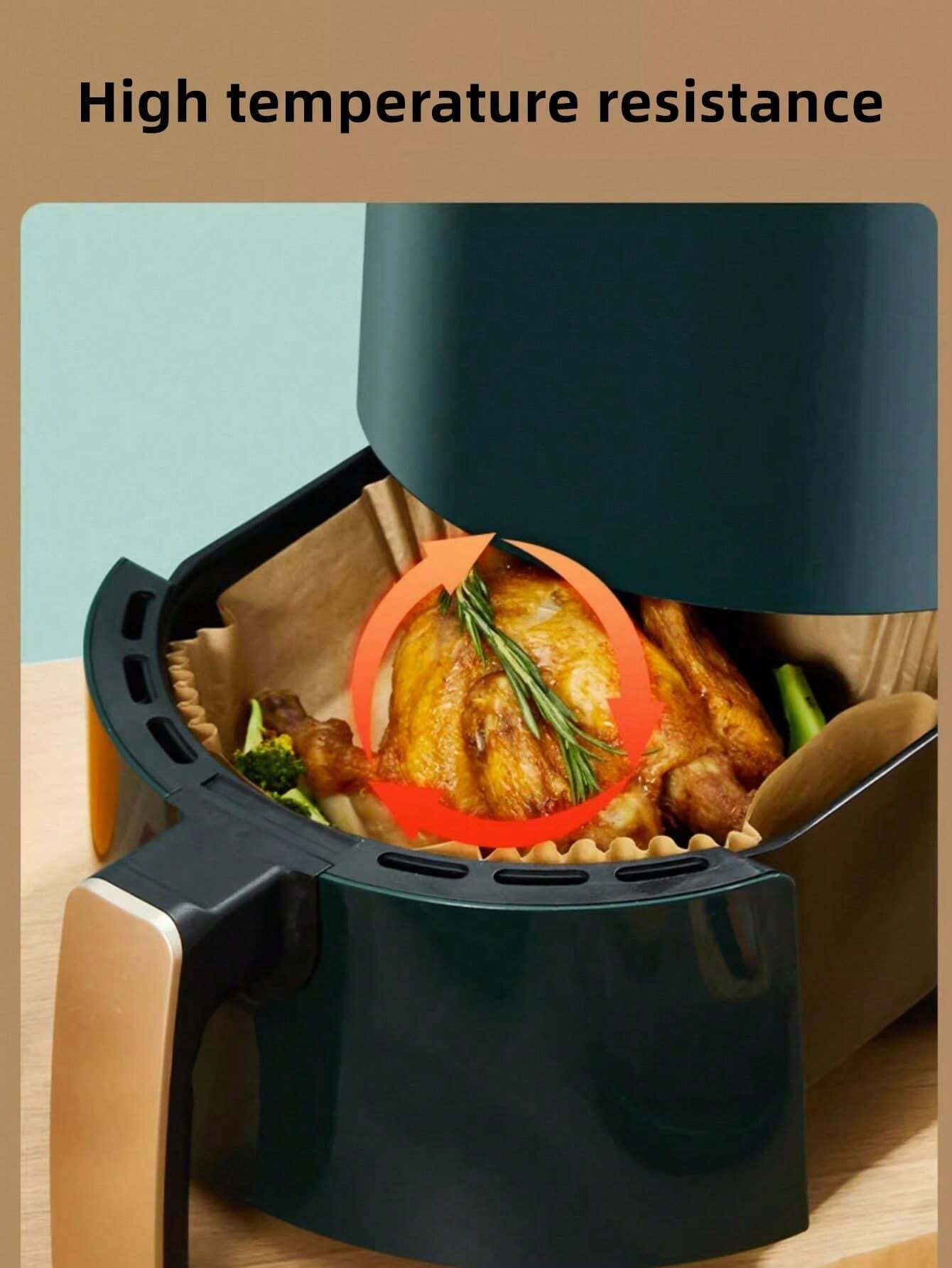 10-200 個使い捨てエアフライヤー紙ノンスティックキッチ - Commercial Kitchen Pans review and price