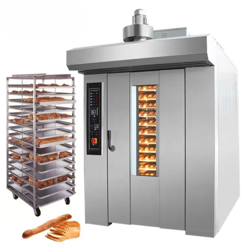 ディーゼル電気式業務用回転オーブン、パン焼き用、イタリア製業 - Rotary Bakery Oven review and price