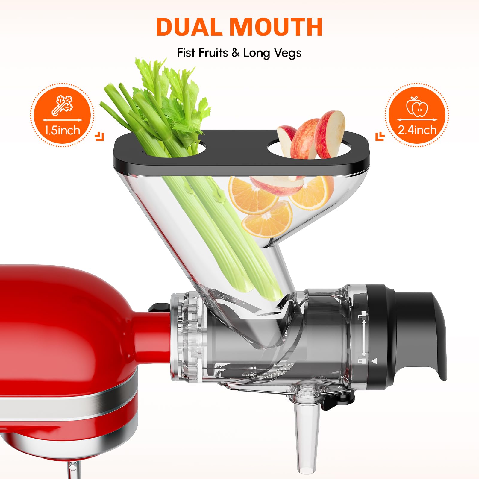 キッチンエイドスタンドミキサー用咀嚼式ジューサーアタッチメン - Commercial Kitchenaid review and price