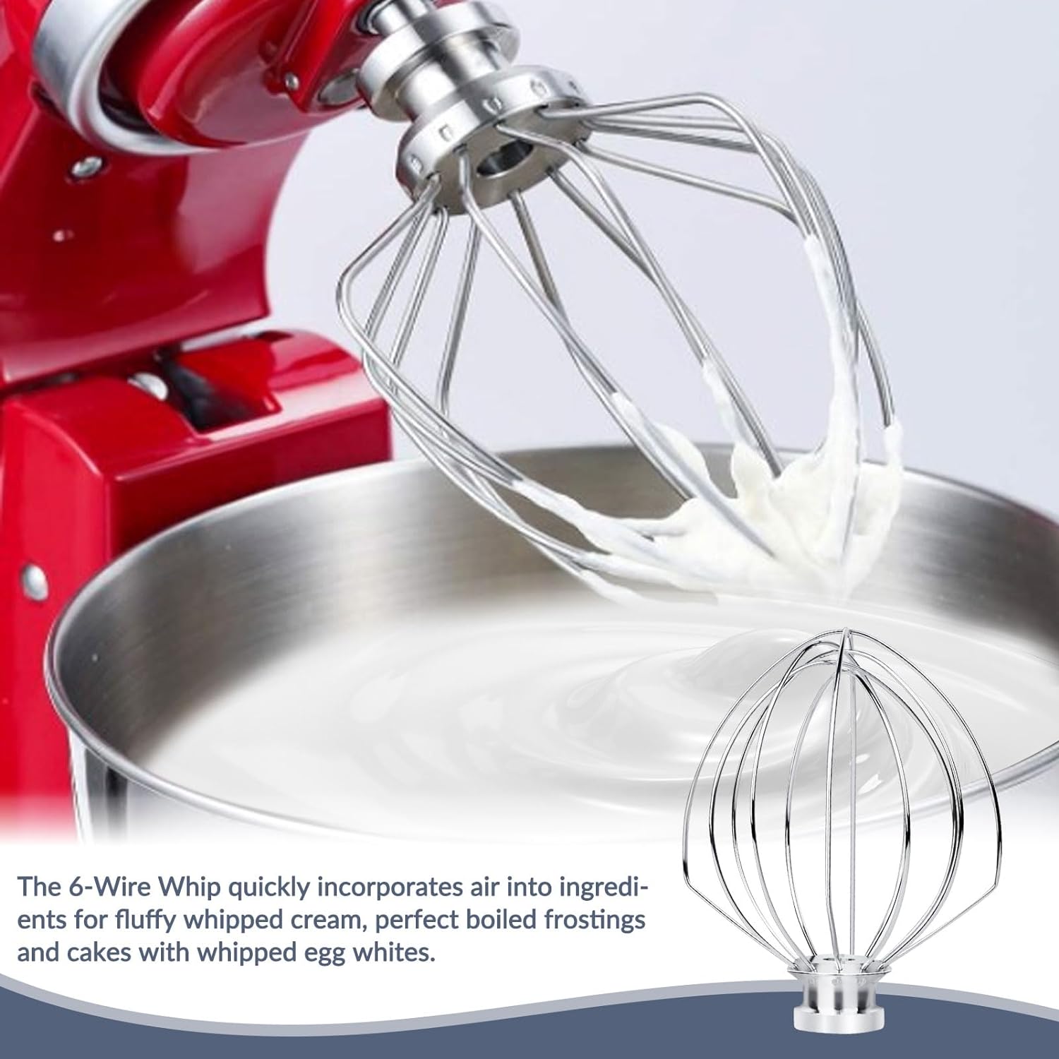 交換部品 K45WW ステンレススチール 6 線式泡立て器ア - Commercial Kitchenaid review and price