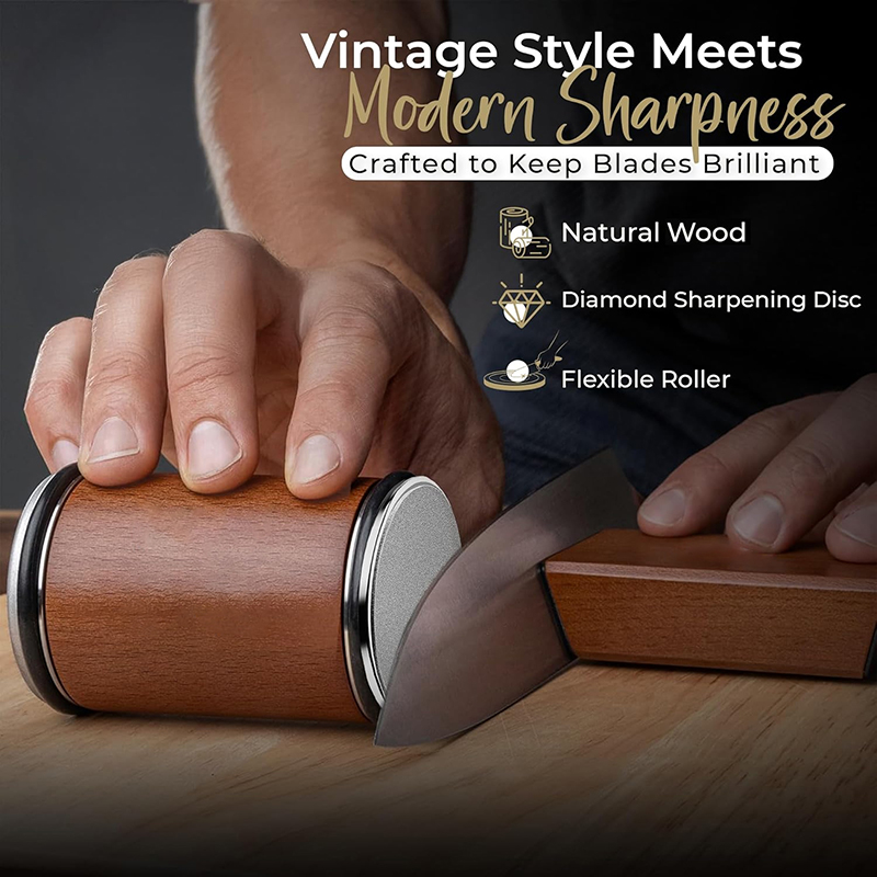 ニルオ ローリングナイフシャープナーキット 両面ダイヤモンド - Commercial Kitchen Knife Set review and price