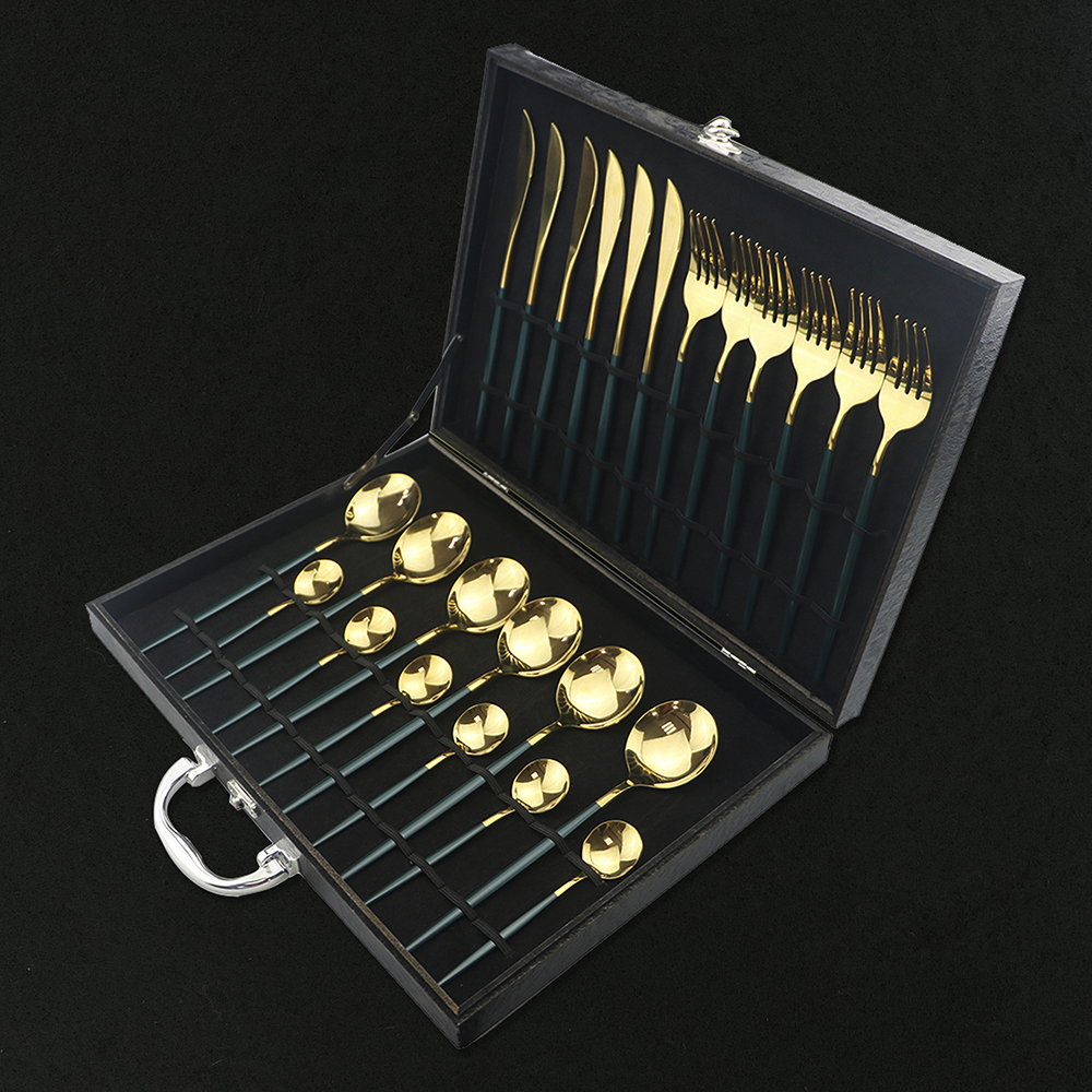 ステンレス鋼カトラリーセット,24個,さまざまな色,台所用品 - Commercial Kitchen Knife Set review and price