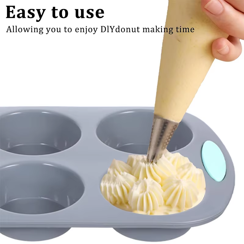 シリコン製溝付きケーキ型、ノンスティックキッチンオーブンベー - Rotary Bakery Oven review and price