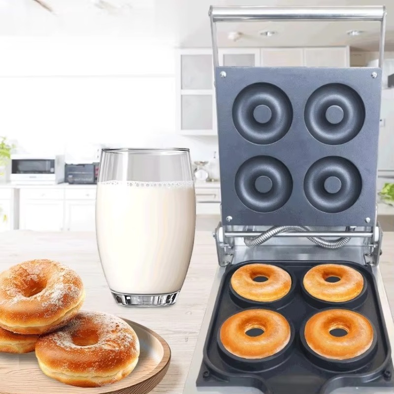 新型業務用ドーナツメーカー 4個/9個焼き ワッフルメーカー - Waffle Maker Commercial review and price