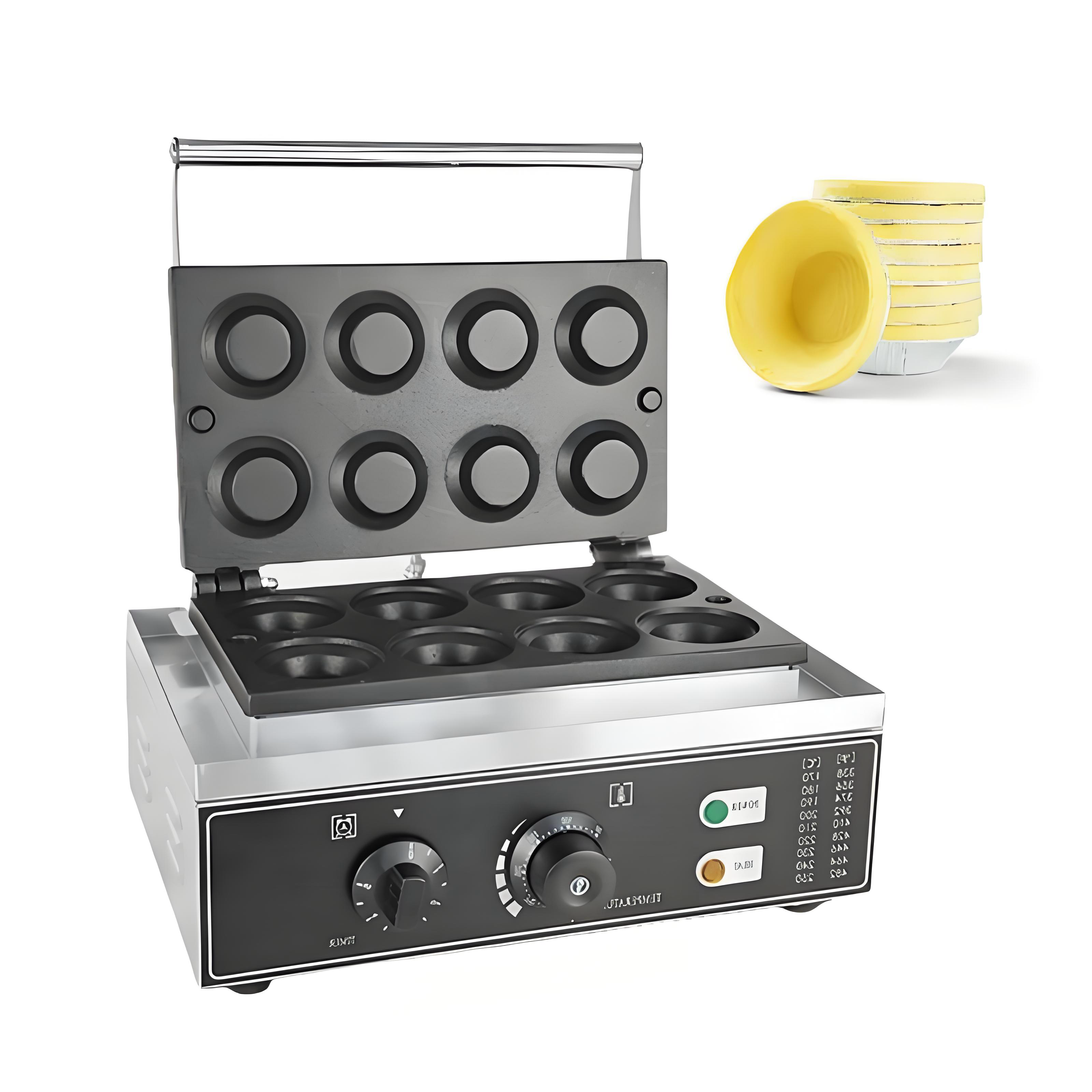 食品加工機器 220V 業務用 8グリッド小型タルトワッフル - Waffle Maker Commercial review and price